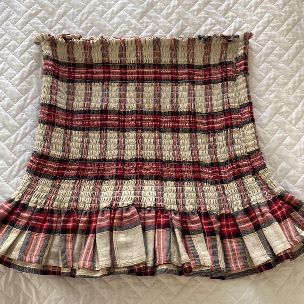 KOCH Nicole Mini Skirt in Tartan Plaid - Picture 3 of 4